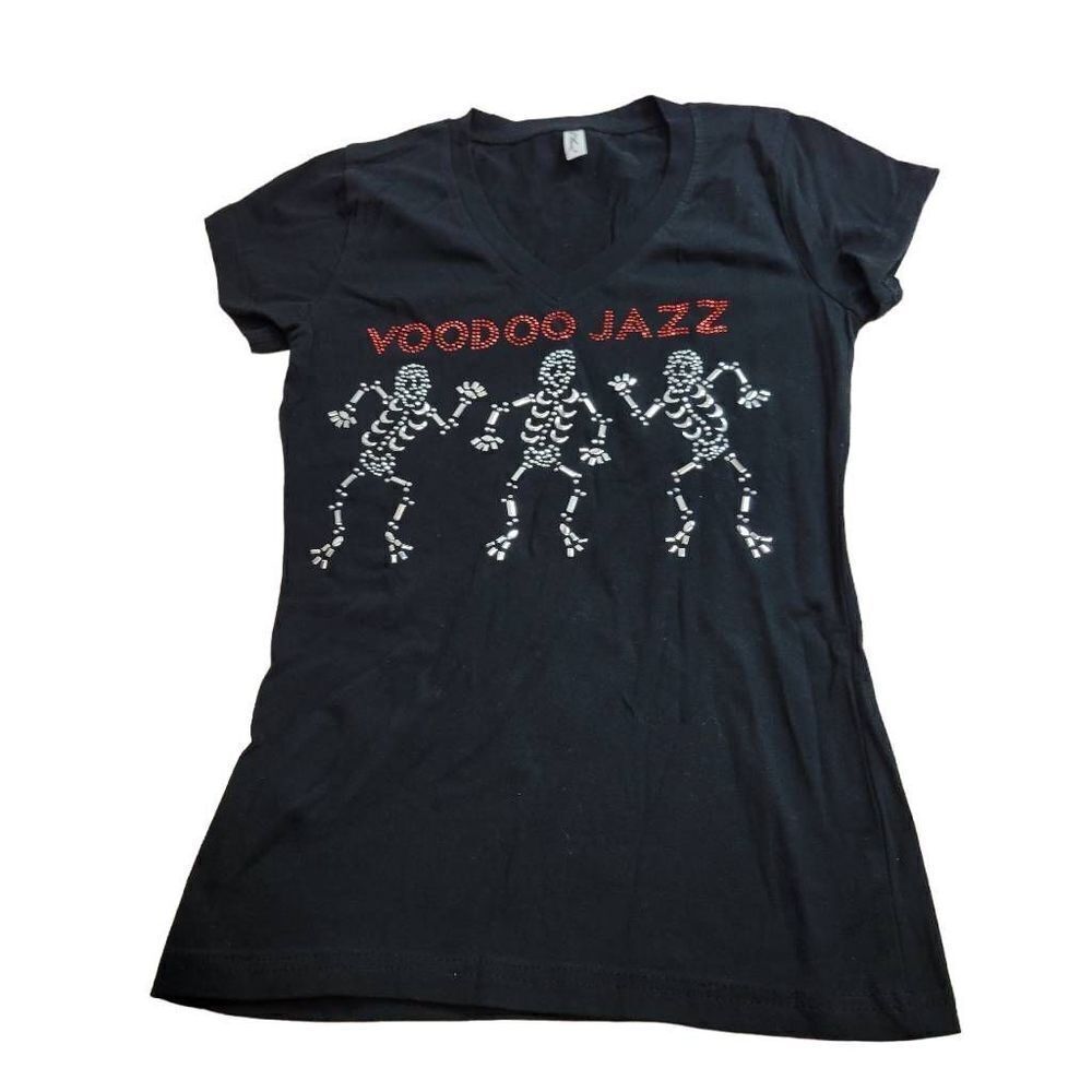 Voodoo Jazz Skelton shirt S